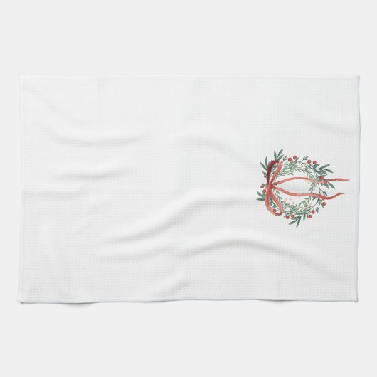 Simple Wreath Kitchen Towel  Geschirrtuch (Horizontal)