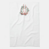 Simple Wreath Kitchen Towel  Geschirrtuch (Vertikal)