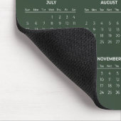 Simple Yet Elegant 2026 Calendar | Mousepad (Ecke)