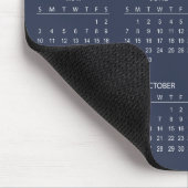 Simple Yet Elegant 2026 Calendar | Mousepad (Ecke)
