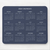 Simple Yet Elegant 2026 Calendar | Mousepad (Vorne)