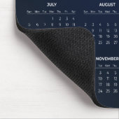 Simple Yet Elegant 2026 Calendar | Mousepad (Ecke)