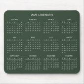 Simple Yet Elegant 2026 Calendar | Mousepad (Vorne)