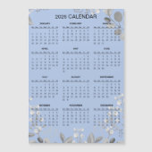 Simple Yet Elegant Floral 2026 Calendar  | Magnet (Vorderseite)