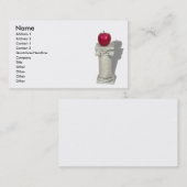 SimpleAppleColumn061210Shadows, Name, adressieren Visitenkarte (Vorne/Hinten)