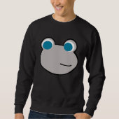 SimpleFriends Thoughtful Frog Sweatshirt (Vorderseite)
