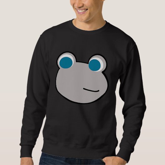 SimpleFriends Thoughtful Frog Sweatshirt (Vorderseite)