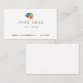 Simples e sofisticado visitenkarte (Vorne/Hinten)