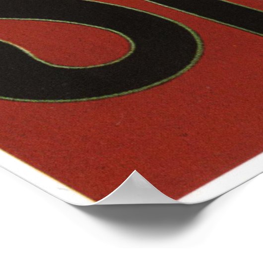 Simplex Bicycles Amsterdam vintage bicycle poster (Ecke)