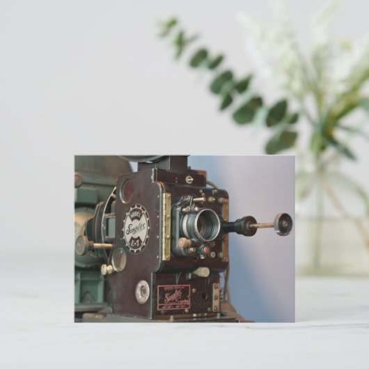 Simplex-Theaterprojektor Vintag Postkarte (Stehend Vorderseite)