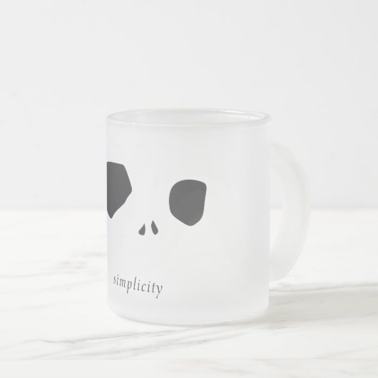 Simplicity Mattglastasse (VorderseiteRechts)