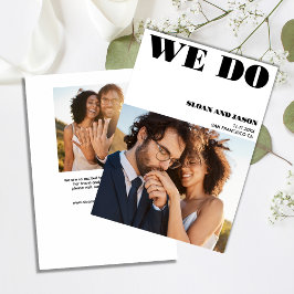 Simplifiziertes Schwarz - Wir machen Foto Save the Save The Date