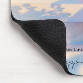Simplify your Life, Choose Happiness !Mouse Pad Mousepad (Ecke)