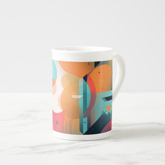 simplistic design coffee mug  porzellantasse (Vorderseite Rechts)