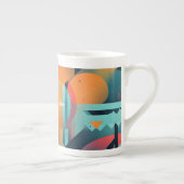 simplistic design coffee mug  porzellantasse (Rechts)