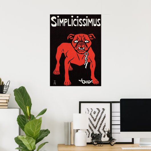 SIMPLIZISSIMUS POSTER (Heimbüro)