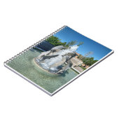 Simplot Square Fountain Foto Spiral Notebook Notizblock (Linke Seite)