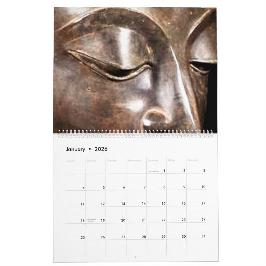 Simply Buddha Kalender (Jan 2026)