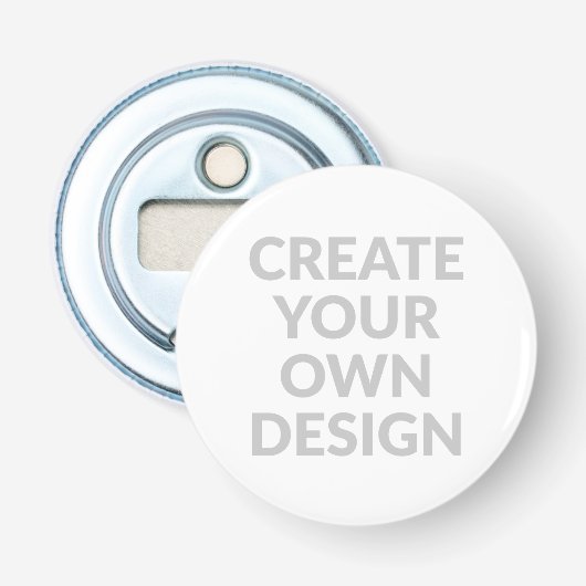 Simply - Create Your Own Button Bottle Opener Flaschenöffner (Vorderseite)