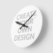 Simply - Create Your Own Wall Clock Runde Wanduhr (Winkel)