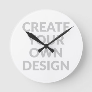 Simply - Create Your Own Wall Clock Runde Wanduhr