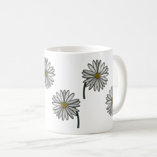 Simply Daisies Kaffeetasse (VorderseiteRechts)