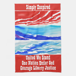 Simply Enspired United We Stand Geschirrtuch