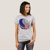 SImply Enspired US Flagge Independence T-Shirt (Vorne ganz)