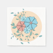 Simply Floral Serviette (Vorderseite)