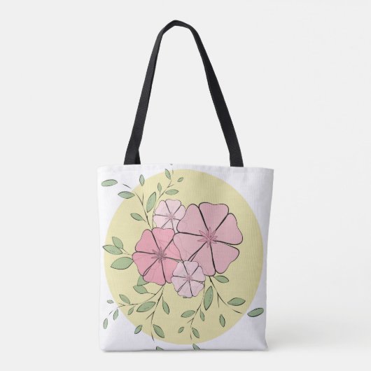 Simply Floral Tasche (Rückseite)