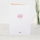 Simply Gorgeous Christmas Greeting Card Karte (Rückseite)