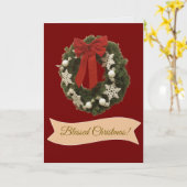 Simply Gorgeous Christmas Greeting Card Karte (Gelbe Blume)