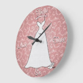 'Simply Lace' Clock Große Wanduhr (Winkel)