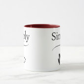 Simply Me Minimalist Tasse (Zentrum)