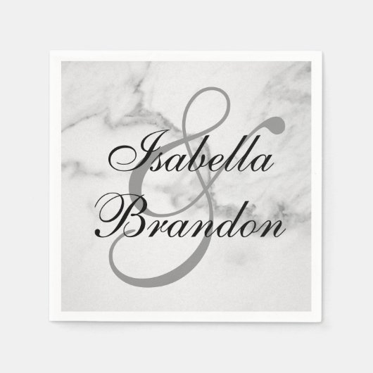 Simply Perfect Marble Napkin Serviette (Vorderseite)