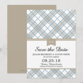 Simply Plaid | Rettet das Datum Save The Date (Vorne/Hinten)