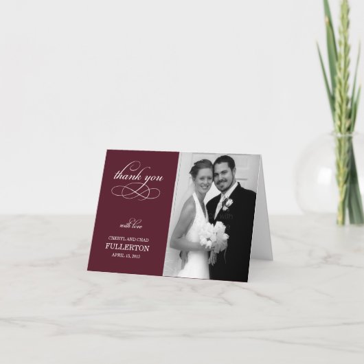 Simply Pretty Thank You Card Dankeskarte (Vorderseite)