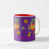 Simply Ravishing Designed Mug Zweifarbige Tasse (VorderseiteRechts)