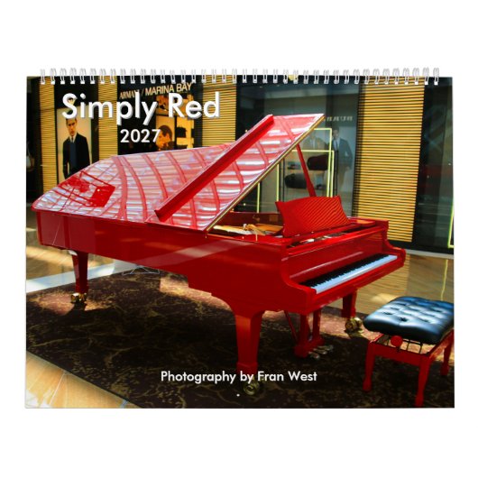 Simply Red 2027 Kalender (Titelbild)