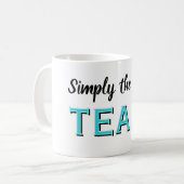 Simply the Best Team Kaffeetasse (Vorderseite Links)
