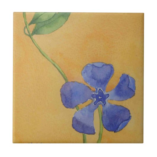 "Simply Vinca" Küche Garten Keramik Tile Fliese (Vorderseite)
