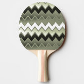 Simply ZigZag - Olive Green Tischtennis Schläger (Rückseite)