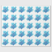 SimplyBlue Koralle Geschenkpapier (Flach)