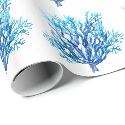 SimplyBlue Koralle Geschenkpapier (Rolleneckpunkt)