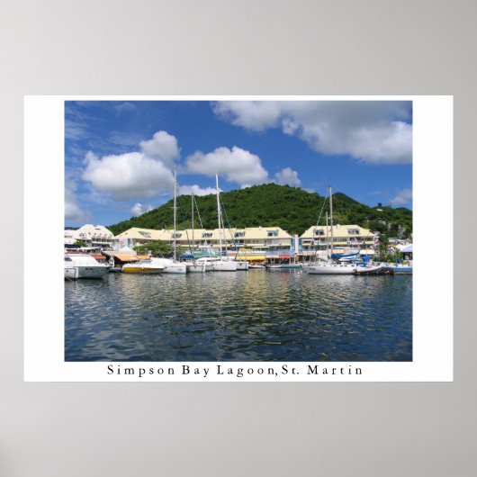 Simpson Bay Lagoon Poster (Vorne)