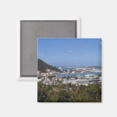 Simpson Bay, St Maarten Magnet (Vorderseite/Rückseite)
