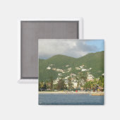 Simpson Bay St. Maarten Magnet (Vorderseite/Rückseite)
