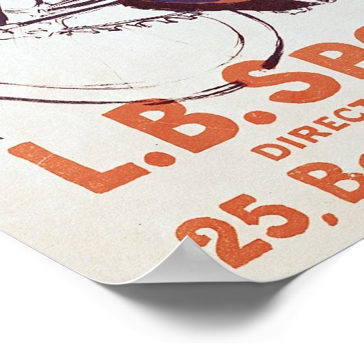 Simpson Chain, 1896 Poster (Ecke)