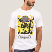 Simpson-Familien-Wappen T - Shirt (Vorderseite)
