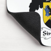 Simpson-Familienwappen Mousepad (Ecke)